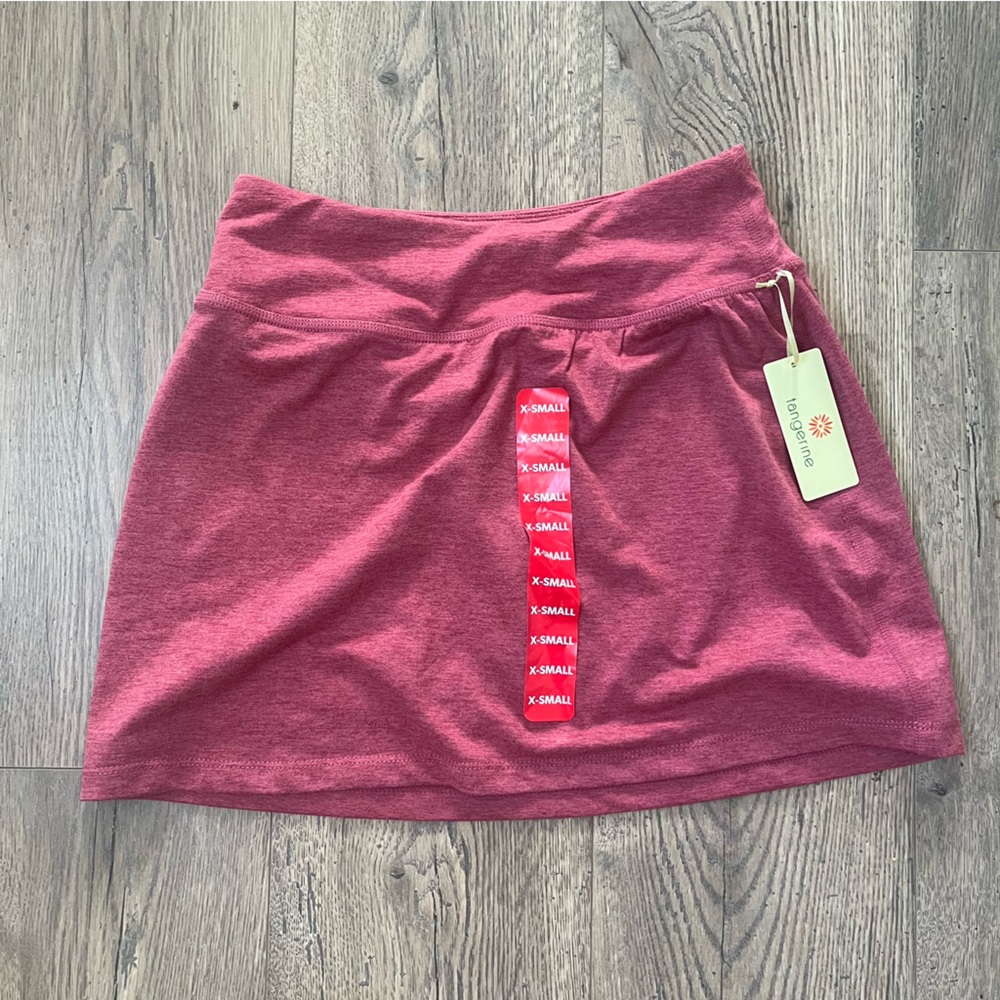 Tangerine Skort‎ Women’s Coral Heather Sz S NEW